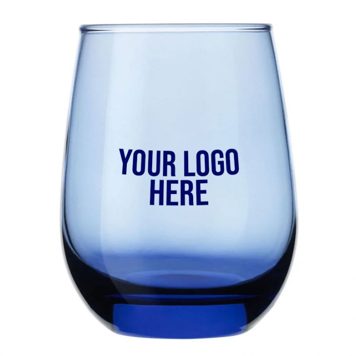 15 oz Glow Color Stemless Wine Glass main image